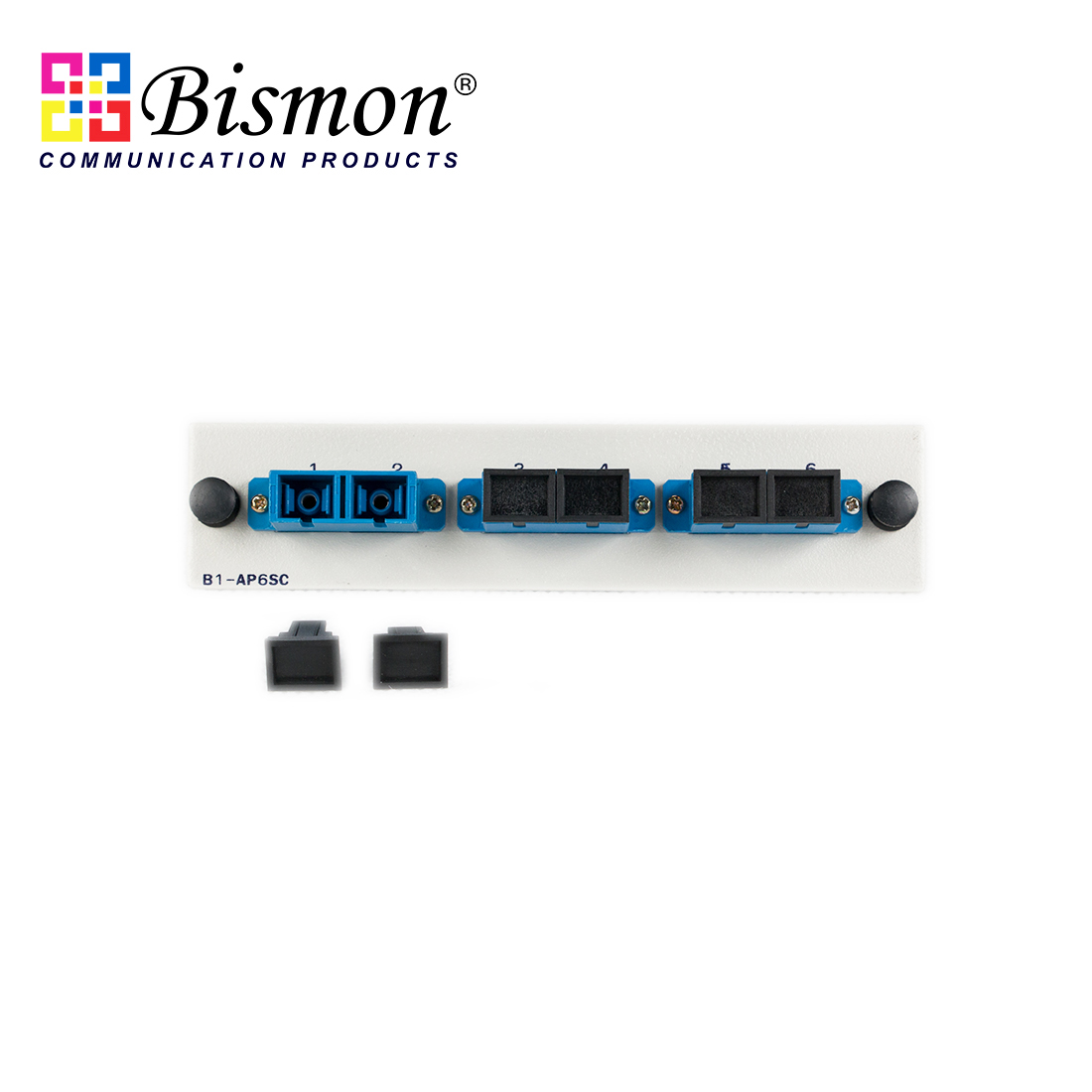 6 SC Snap-in adapter Plate Single-mode Full set
